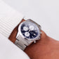 [Near Mint] 2005 Seiko Quartz Chronograph Blue Panda Dial  Men's Wrist-Watch