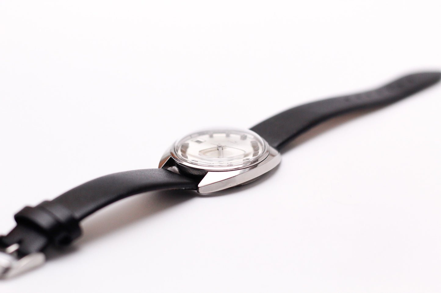 [Serviced] 1970 Seiko Automatic Silver Sunburst Dial Men's Wrist-Watch