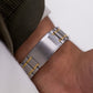 [Near Mint] 1997 Seiko Quartz Alarm-Chronograph Two Tone Men's Wrist-Watch