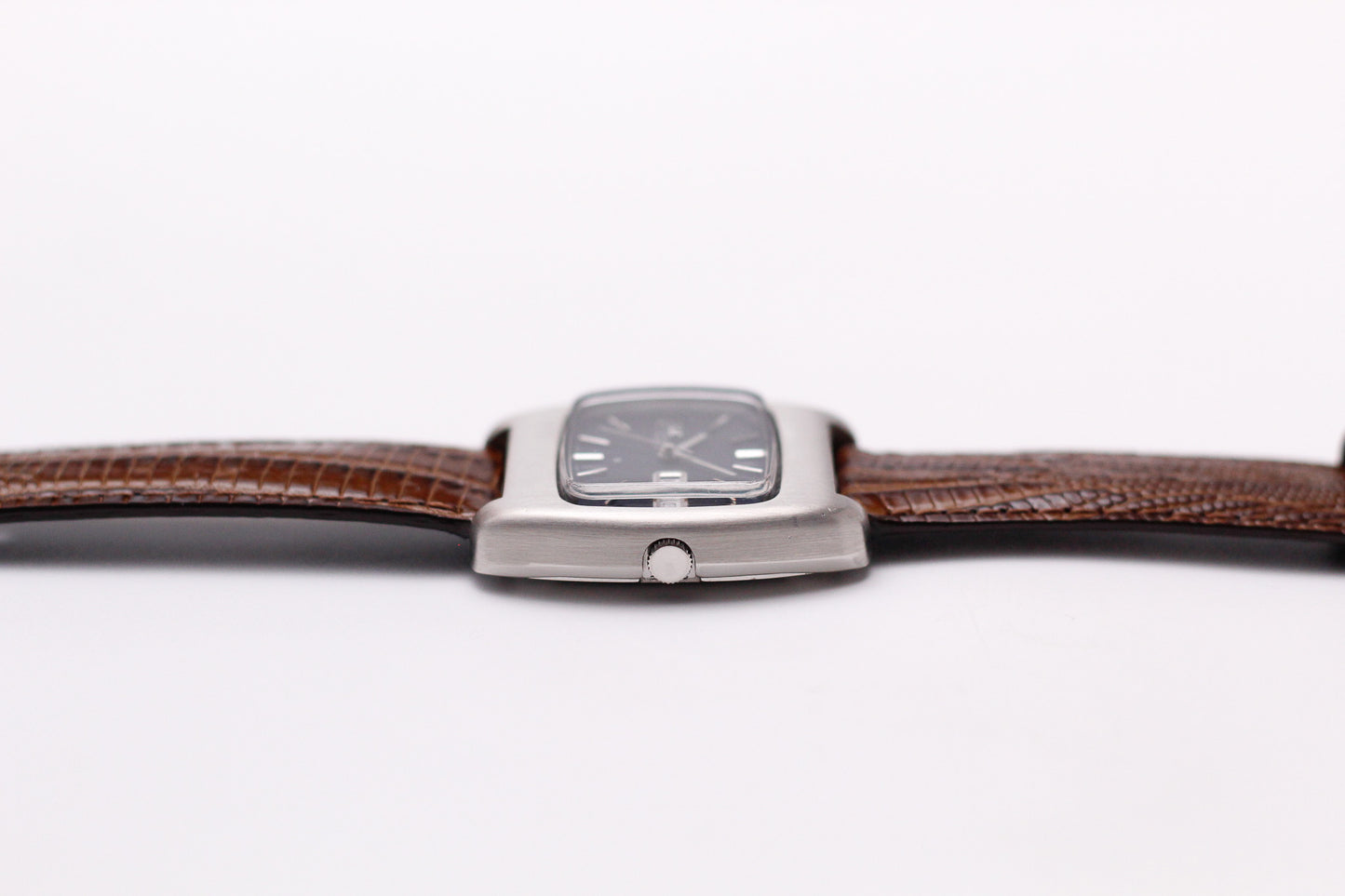 [Serviced] 1971 Seiko Deluxe Automatic Mid-Night Blue Dial Men's Wrist-Watch