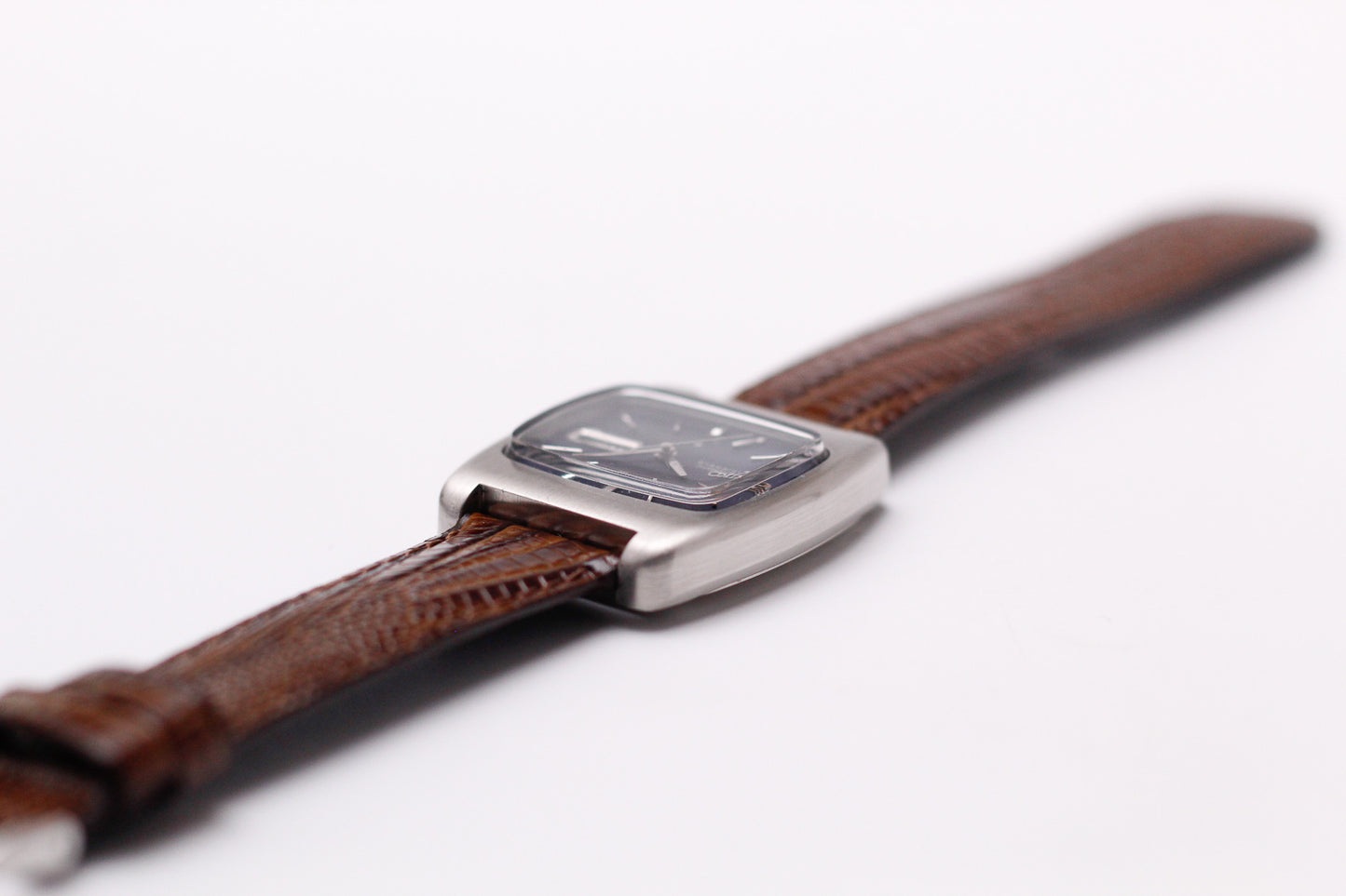 [Serviced] 1971 Seiko Deluxe Automatic Mid-Night Blue Dial Men's Wrist-Watch