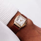 1950s Benrus Mechanical Faceted Crystal Men's Wrist-Watch W/Box