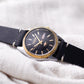 1989 Citizen Automatic Stark Black Dial Two Tone Case Men's Wrist-Watch