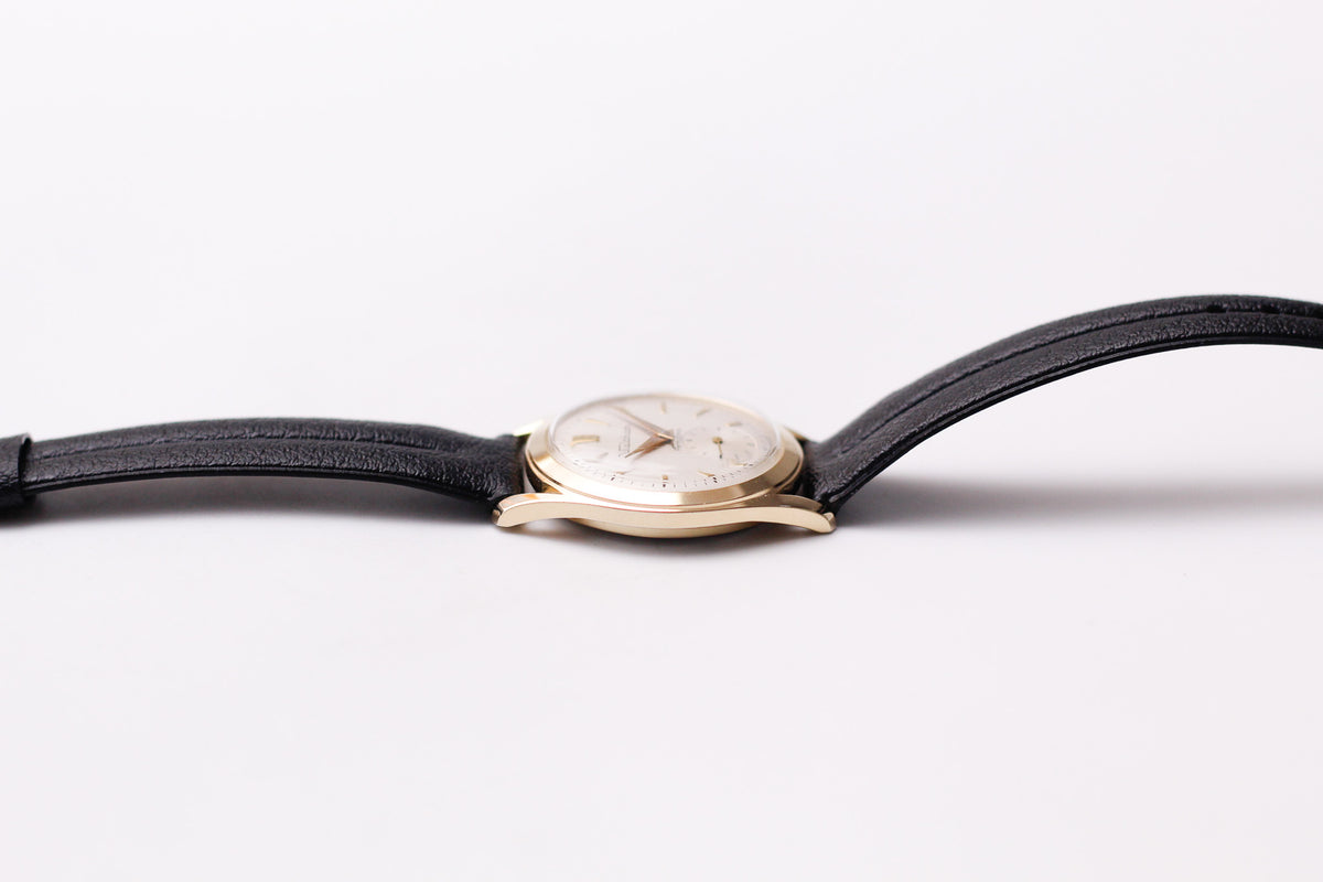 1970s Waltham Performance Mechanical Straight Grain Silver Dial Men's Wrist-Watch