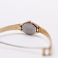 1984 Seiko Quartz Straight Grain Golden Dial Ladies' Wrist-Watch