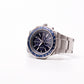 2010 Seiko Quartz Chronograph Marine Blue Dial Men's Wrist-Watch