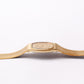 1983 Pulsar Quartz Straight Grain Golden Dial Men's Wrist Watch