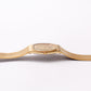 1983 Pulsar Quartz Straight Grain Golden Dial Men's Wrist Watch