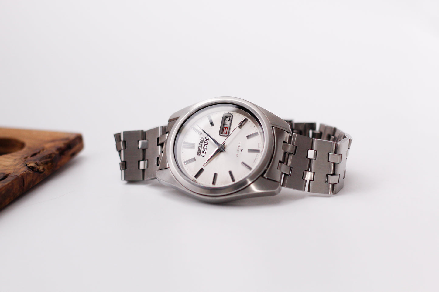 [Serviced] 1970 Seiko 5 Actus Automatic Gray Sunburst Dial Men's Wrist-Watch