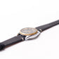 1989 Citizen Automatic Stark Black Dial Two Tone Case Men's Wrist-Watch