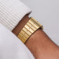 1986 Seiko Quartz 'Gem' Tank Light Golden Dial Men's Wrist-Watch