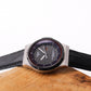 1984 Pulsar Solar-Quartz Deep Gray 'Graph' Dial Men's Wrist-Watch