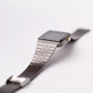 1991 Pulsar Ana-Digi Gray Sunburst Dial Men's Wrist-Watch