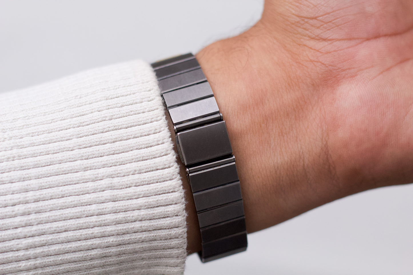 1984 Seiko Quartz Two Tone Deep Gray Dial Men's Wrist-Watch