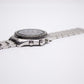 2008 Seiko Quartz Chronograph-Alarm Inky Black Dial Men's Wrist-Watch