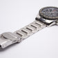 2008 Seiko Quartz Chronograph-Alarm Inky Black Dial Men's Wrist-Watch