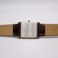 1993  Pulsar Quartz 'Roman Baby Tank' Men's Wrist-Watch