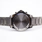 2008 Seiko Quartz Chronograph-Alarm Inky Black Dial Men's Wrist-Watch