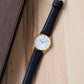 18mm Seiko Black Strap Golden Buckle