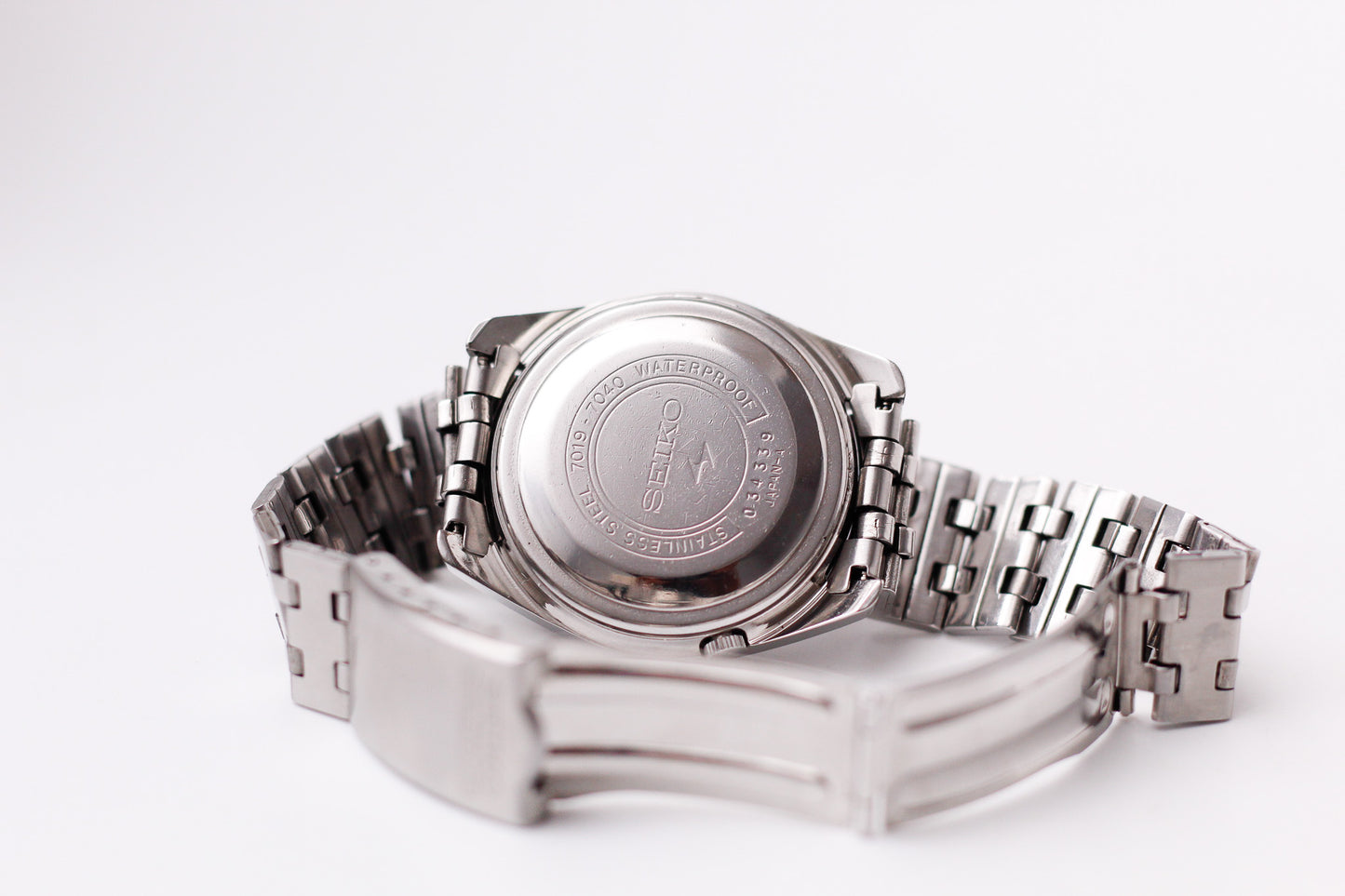[Serviced] 1970 Seiko 5 Actus Automatic Gray Sunburst Dial Men's Wrist-Watch