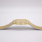 1986 Seiko Quartz 'Gem' Tank Light Golden Dial Men's Wrist-Watch