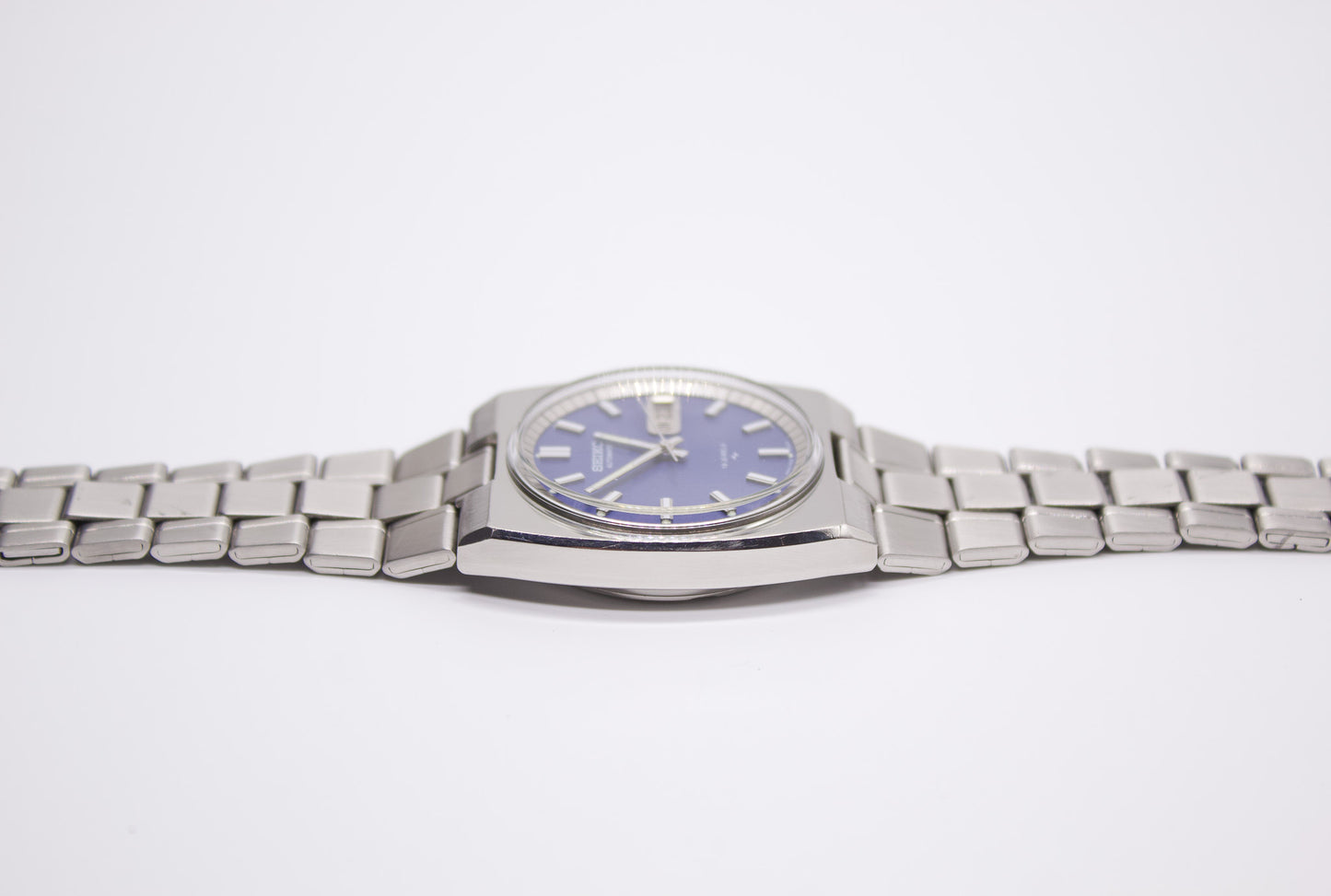 [Serviced] 1972 Seiko Automatic Lilac Dial Men's Wrist-Watch