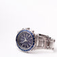 2010 Seiko Quartz Chronograph Marine Blue Dial Men's Wrist-Watch