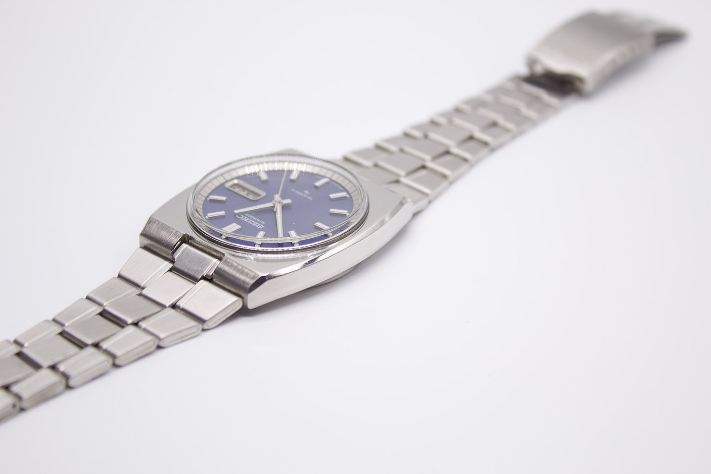[Serviced] 1972 Seiko Automatic Lilac Dial Men's Wrist-Watch