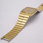 1986 Seiko Quartz 'Gem' Tank Light Golden Dial Men's Wrist-Watch