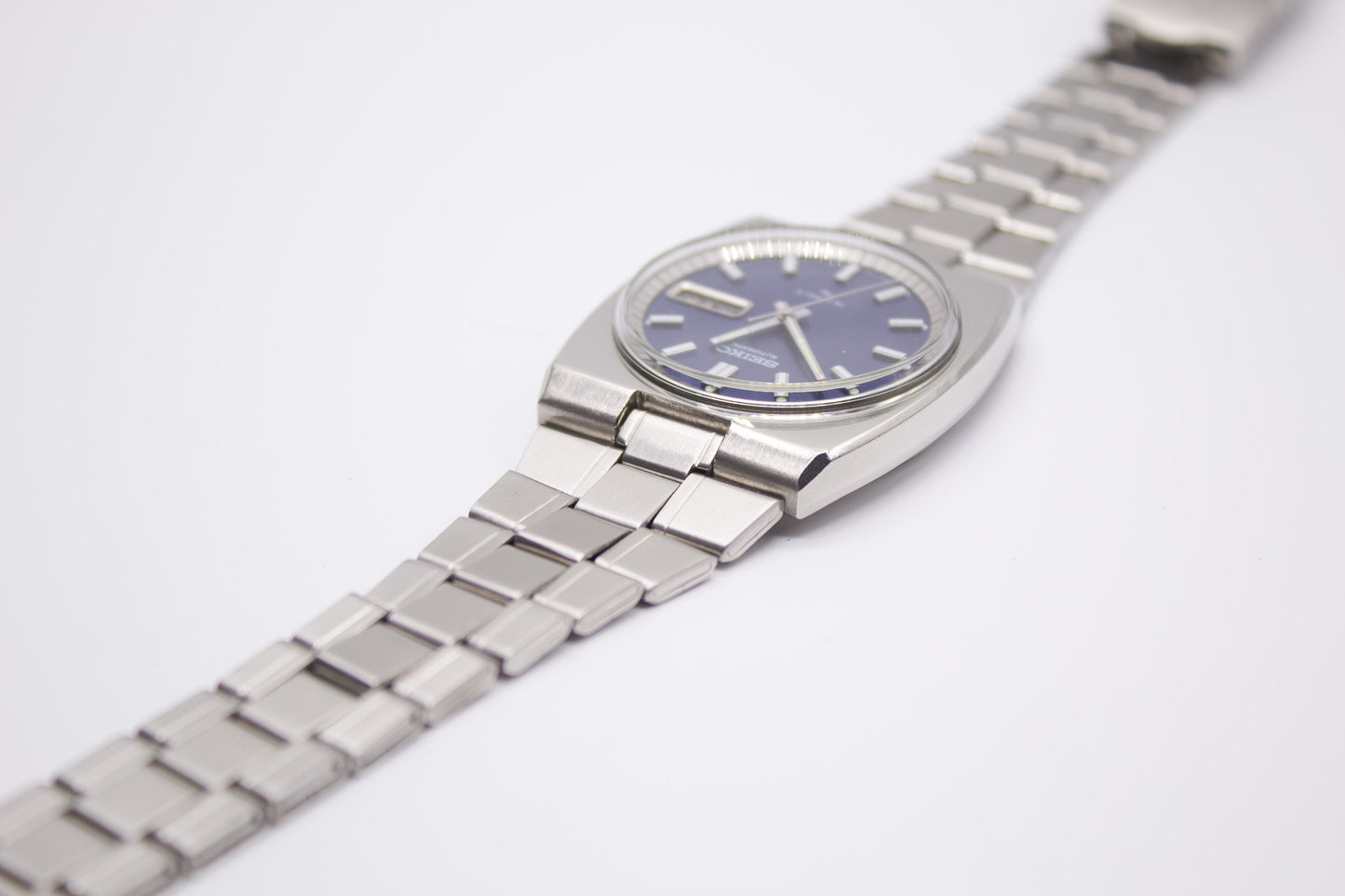 [Serviced] 1972 Seiko Automatic Lilac Dial Men's Wrist-Watch