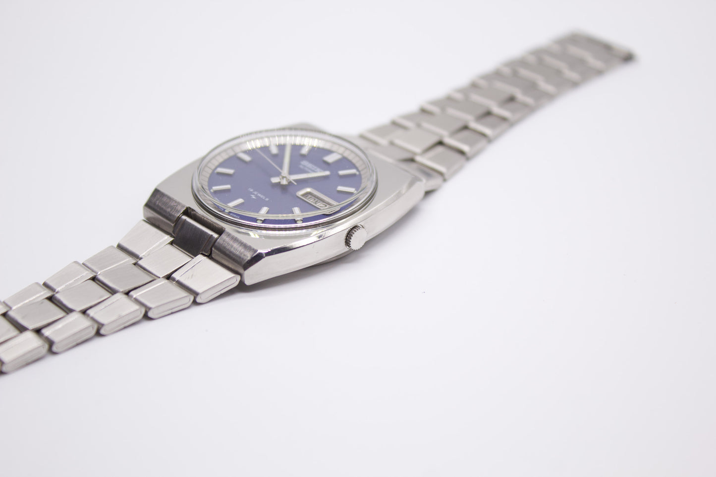[Serviced] 1972 Seiko Automatic Lilac Dial Men's Wrist-Watch