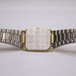 1986 Seiko Quartz 'Gem' Tank Light Golden Dial Men's Wrist-Watch