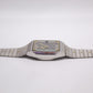 1995 Seiko 5 Automatic TV Straight Grain Gray Dial Men's Wrist-Watch