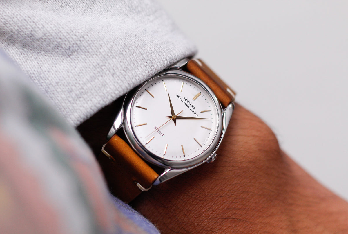 1997 Seiko High Standard Edition Silver Dial Men's Wrist-Watch