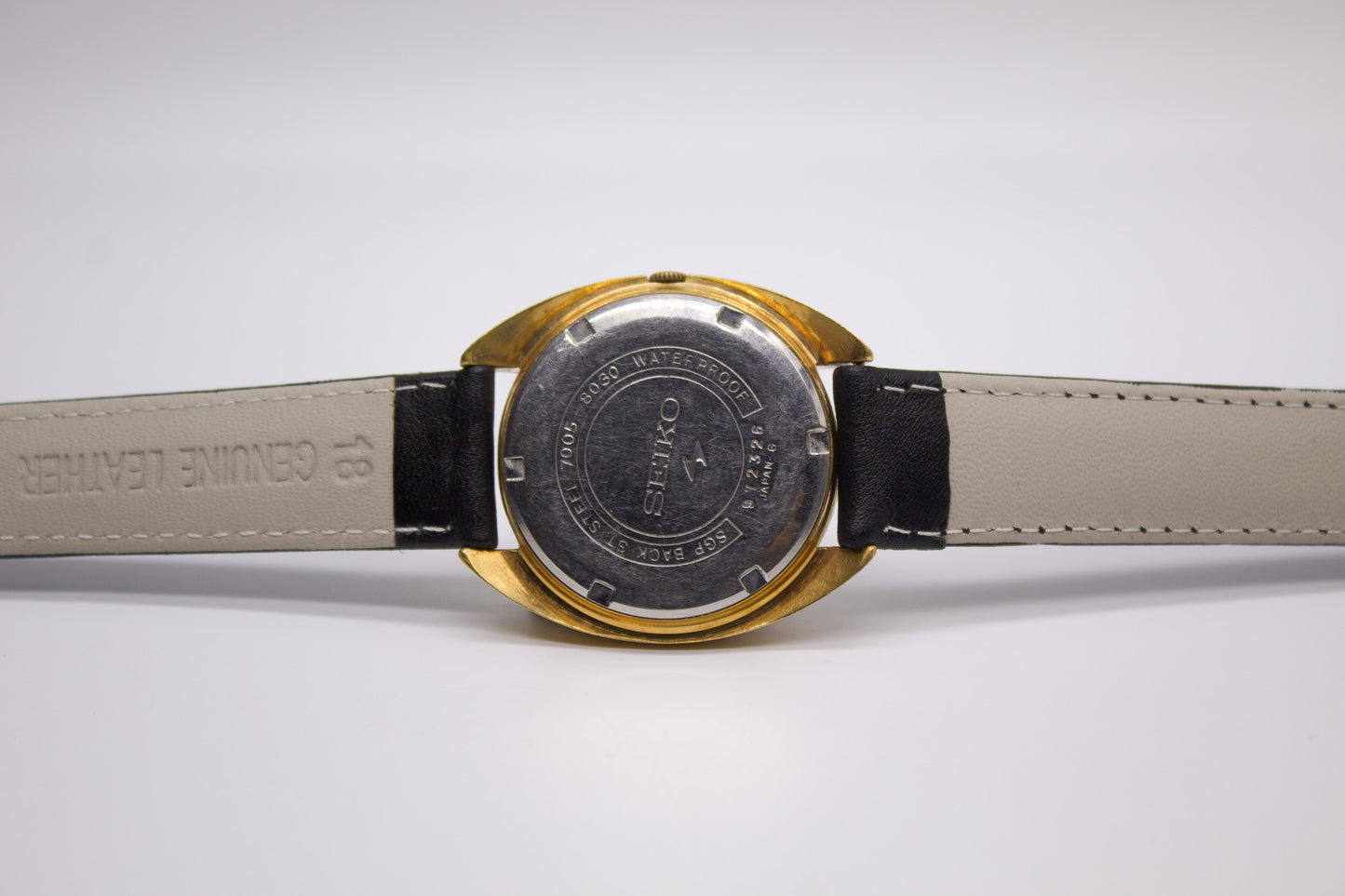 [Serviced] 1969 Seiko Automatic 'Crosshairs Silver Sunburst Dial' Men's Wrist-Watch