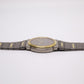 1984 Seiko Quartz Two Tone Deep Gray Dial Men's Wrist-Watch
