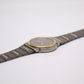 1984 Seiko Quartz Two Tone Deep Gray Dial Men's Wrist-Watch