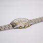 [Near Mint] 1997 Seiko Quartz Alarm-Chronograph Two Tone Men's Wrist-Watch