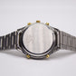 [Near Mint] 1997 Seiko Quartz Alarm-Chronograph Two Tone Men's Wrist-Watch