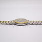 1998 Seiko Two Tone Quartz Sunburst Gray Dial Men's Wrist-Watch