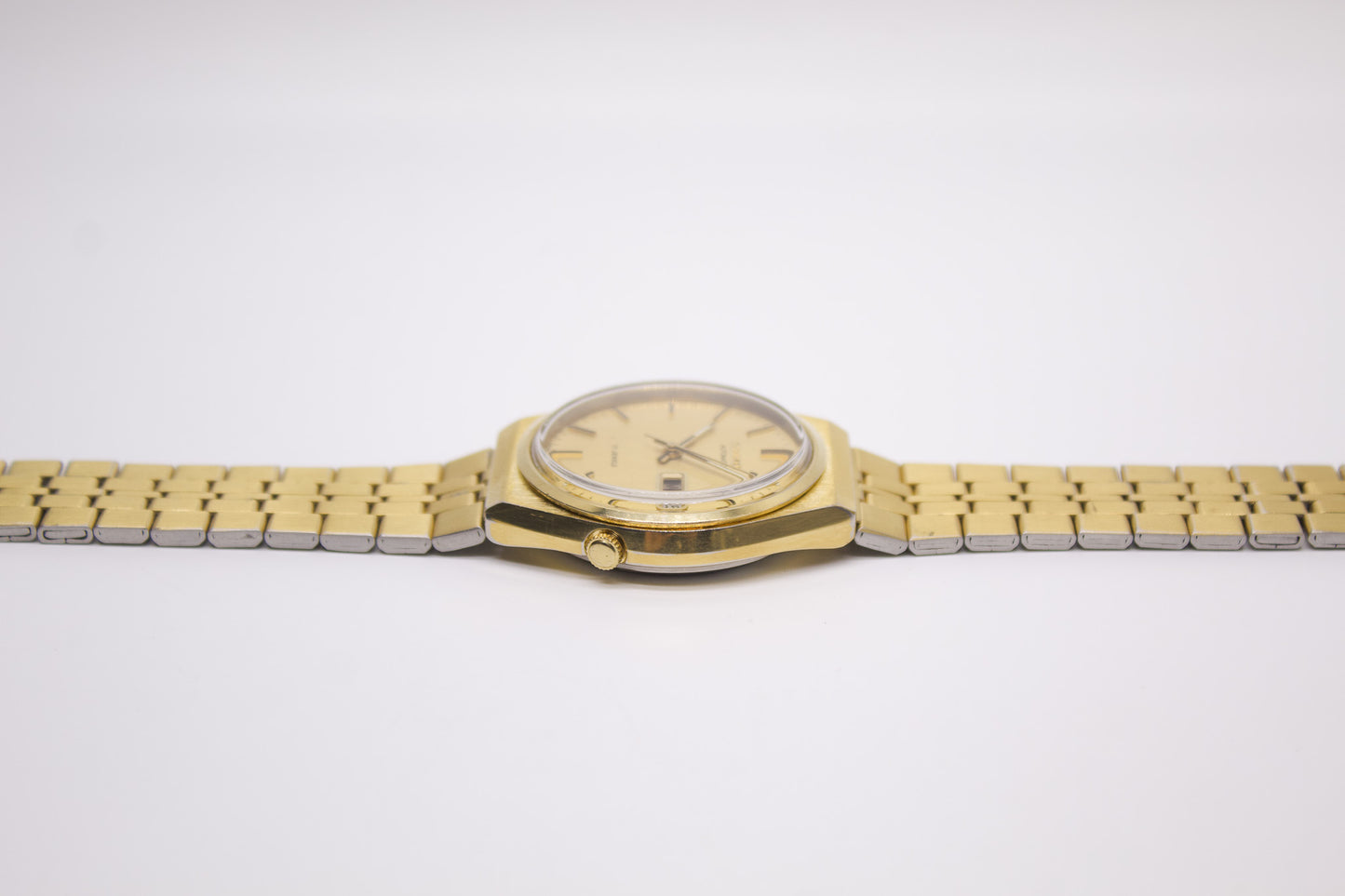 [Serviced] 1979 Seiko Automatic Golden Dial Men's Wrist-Watch