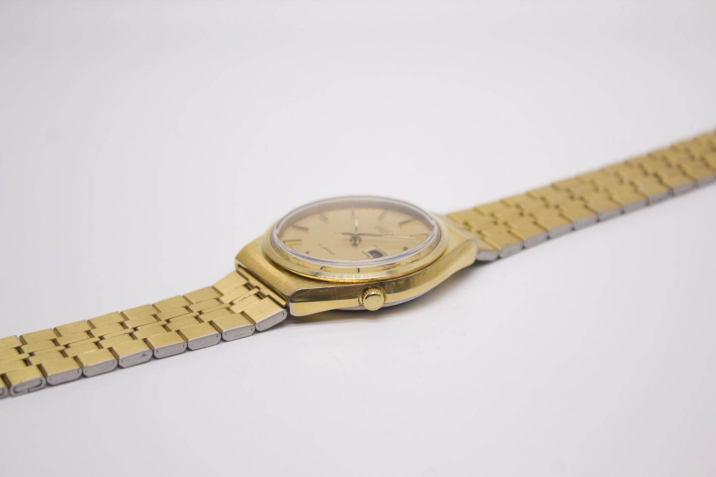 [Serviced] 1979 Seiko Automatic Golden Dial Men's Wrist-Watch