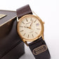 [Near Mint] 1997 Pulsar Quartz Golden Dial Men's Wrist-Watch W/Box