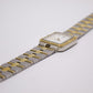 1998 Pulsar Quartz Stark White Dial Two Tone Men's Wrist-Watch W/Box