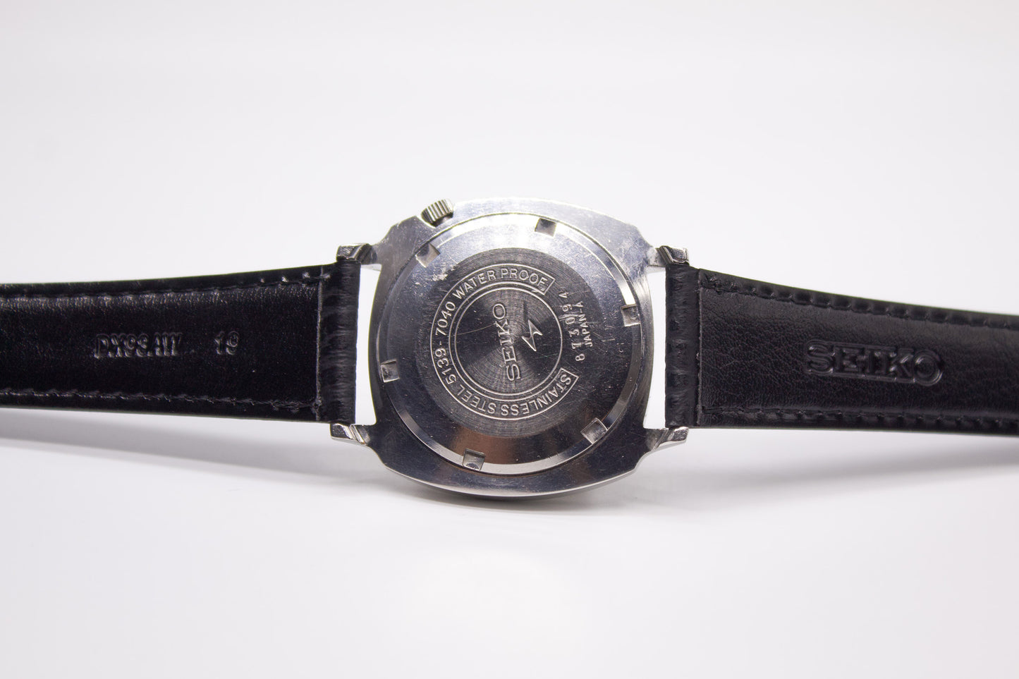 [Serviced] 1968 Seiko 5 Automatic Silver Sunburst Dial Men's Wrist-Watch