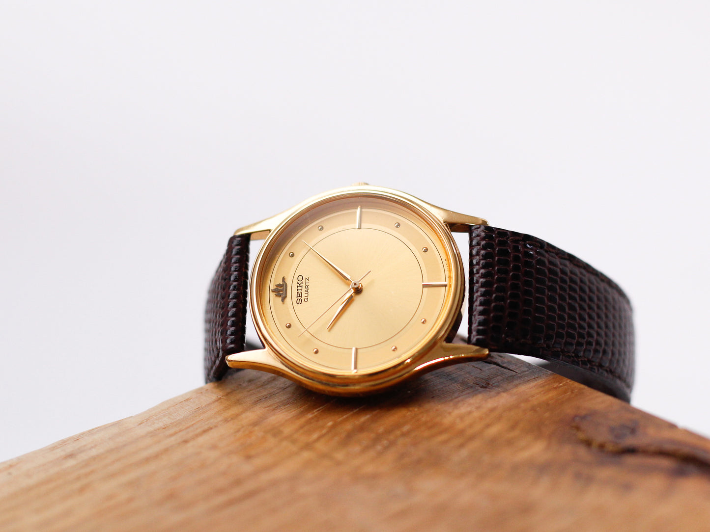 1990 Seiko 'Baby Credor' Golden Sunburst Dial Men's Wrist-Watch