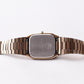 1988 Seiko Dolce Quartz Golden Snowflake Dial Tungsten Case Men's Wrist-Watch