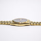 1994 Pulsar Quartz Blue Dial 'Baby Day-Date Men's Two Tone Wrist-Watch