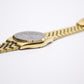 1994 Pulsar Quartz Blue Dial 'Baby Day-Date Men's Two Tone Wrist-Watch