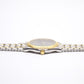 2001  Seiko Two Tone Quartz Sunburst Gray Dial Men's Wrist-Watch